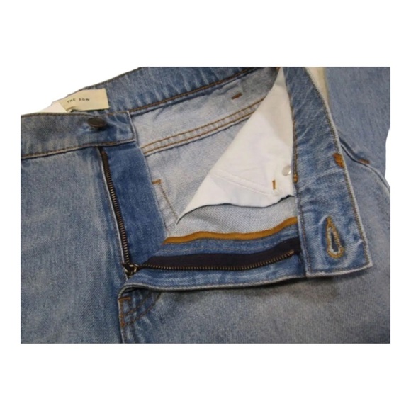 THE ROW Carlton High Rise Straight Leg Jeans Medium Wash Blue Size 8 NWT - Picture 11 of 13